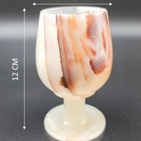 Marble / Onyx - Goblet / Glass - Picture 3 of 5